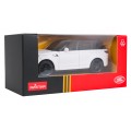 Kovové auto 1:43 Range Rover Sport SV bílé barvy RASTAR