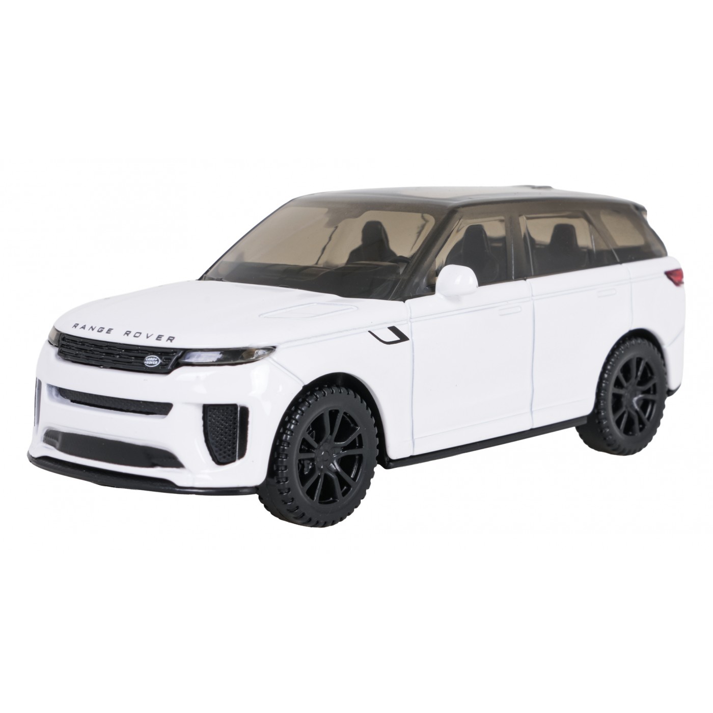 Kovové auto 1:43 Range Rover Sport SV bílé barvy RASTAR