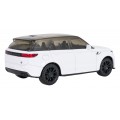 Kovové auto 1:43 Range Rover Sport SV bílé barvy RASTAR