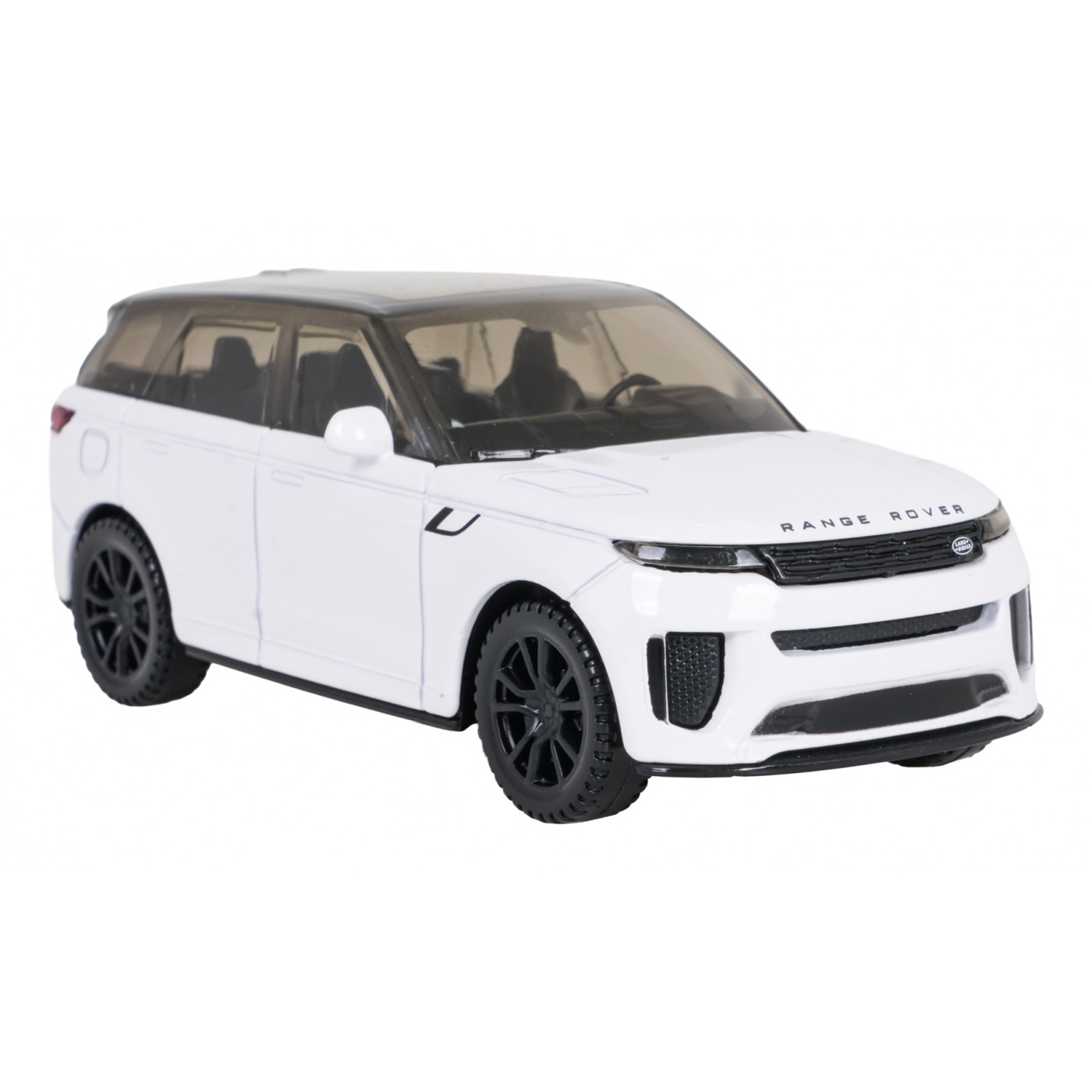 Kovové auto 1:43 Range Rover Sport SV bílé barvy RASTAR