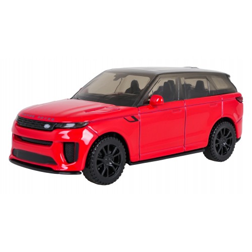 Kovové auto 1:43 Range Rover Sport SV červené RASTAR