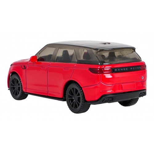 Kovové auto 1:43 Range Rover Sport SV červené RASTAR
