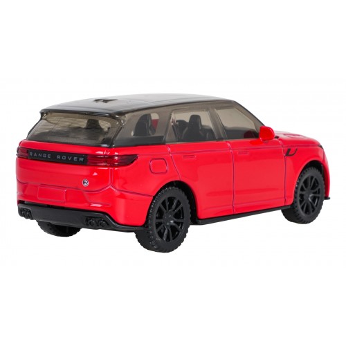 Kovové auto 1:43 Range Rover Sport SV červené RASTAR