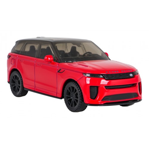 Kovové auto 1:43 Range Rover Sport SV červené RASTAR