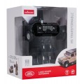 Kovové auto/robot 2v1 1:32 Land Rover Defender Černý RASTAR