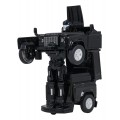 Kovové auto/robot 2v1 1:32 Land Rover Defender Černý RASTAR