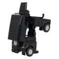 Kovové auto/robot 2v1 1:32 Land Rover Defender Černý RASTAR