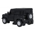 Autíčko/robot 2 v 1 v měřítku 1:32 Land Rover Defender, černý, RASTAR