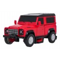 Autíčko/robot 2 v 1 v měřítku 1:32 Land Rover Defender červený RASTAR