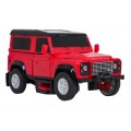 Autíčko/robot 2 v 1 v měřítku 1:32 Land Rover Defender červený RASTAR
