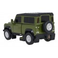 Kovové auto/robot 2v1 1:32 Land Rover Defender zelený RASTAR