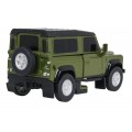 Autíčko/robot 2 v 1 v měřítku 1:32 Land Rover Defender, zelený, RASTAR