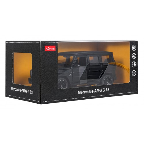 Kovové auto 1:24 Mercedes AMG G63 černé RASTAR