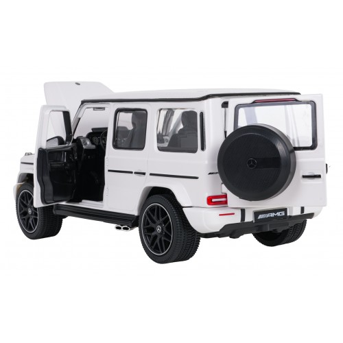 Kovové auto 1:24 Mercedes AMG G63 bílé barvy RASTAR