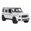 Kovové auto 1:24 Mercedes AMG G63 bílé barvy RASTAR