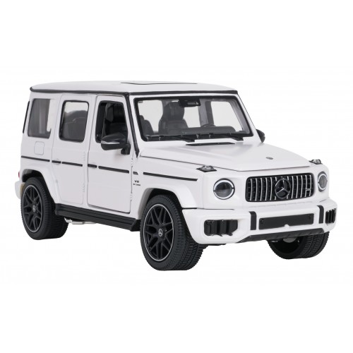 Kovové auto 1:24 Mercedes AMG G63 bílé barvy RASTAR