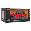 Kovové auto 1:24 Land Rover Defender 90 Červené RASTAR