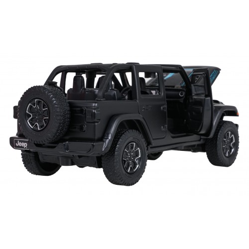 Kovové auto 1:32 Jeep Wrangler Rubicon Black RASTAR