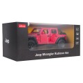 Kovové auto 1:32 Jeep Wrangler Rubicon Red RASTAR