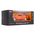 Kovové auto 1:36 1970 Dodge Charger R/T oranžové RASTAR