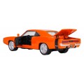 Kovové auto 1:36 1970 Dodge Charger R/T oranžové RASTAR