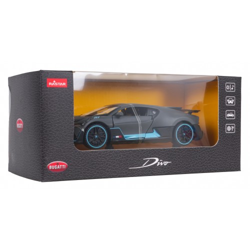 Metal Car 1:32 Bugatti Divo Grey RASTAR