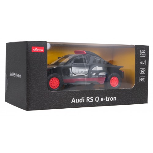 Kovové auto 1:32 AUDI RS Q e-tron šedé RASTAR