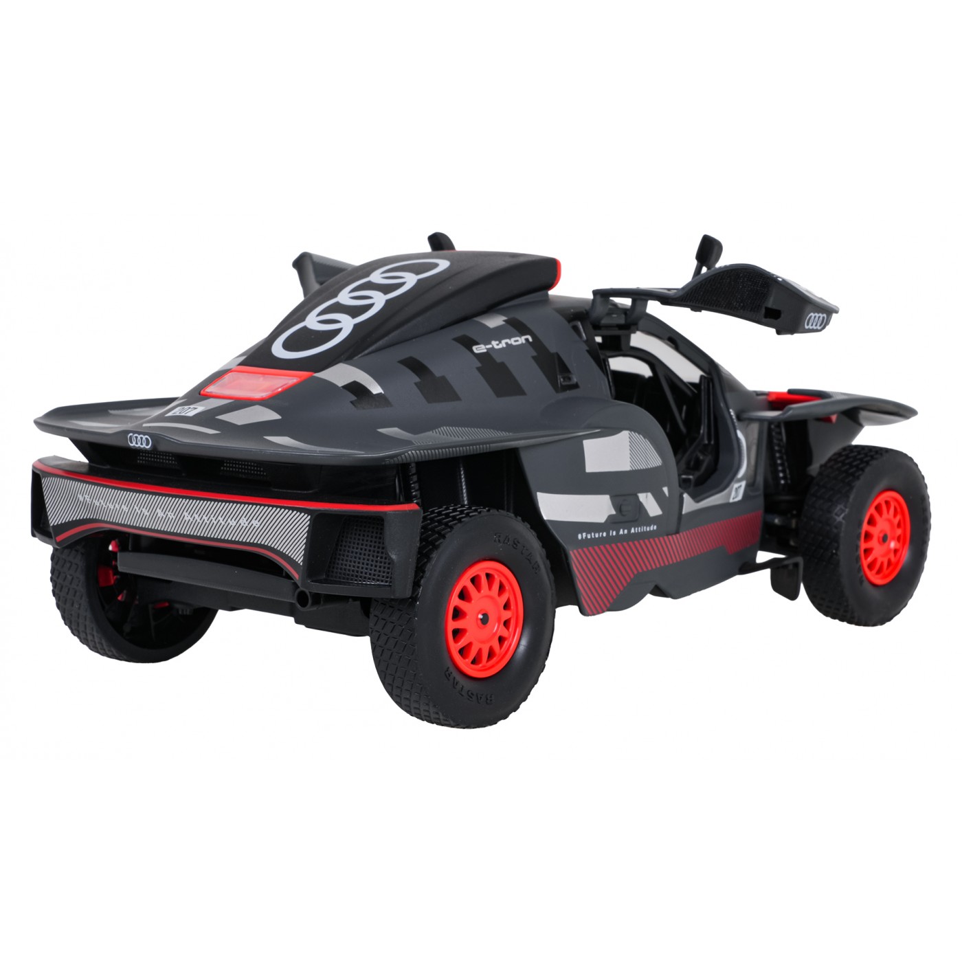 Kovové auto 1:32 AUDI RS Q e-tron šedé RASTAR
