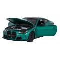 Kovové auto 1:24 BMW M4 CS zelené RASTAR