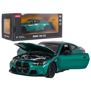 Kovové auto 1:24 BMW M4 CS zelené RASTAR