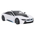 Kovové auto 1:24 BMW i8 bílé barvy RASTAR