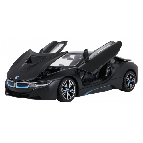 Kovové auto 1:24 BMW i8 černé RASTAR