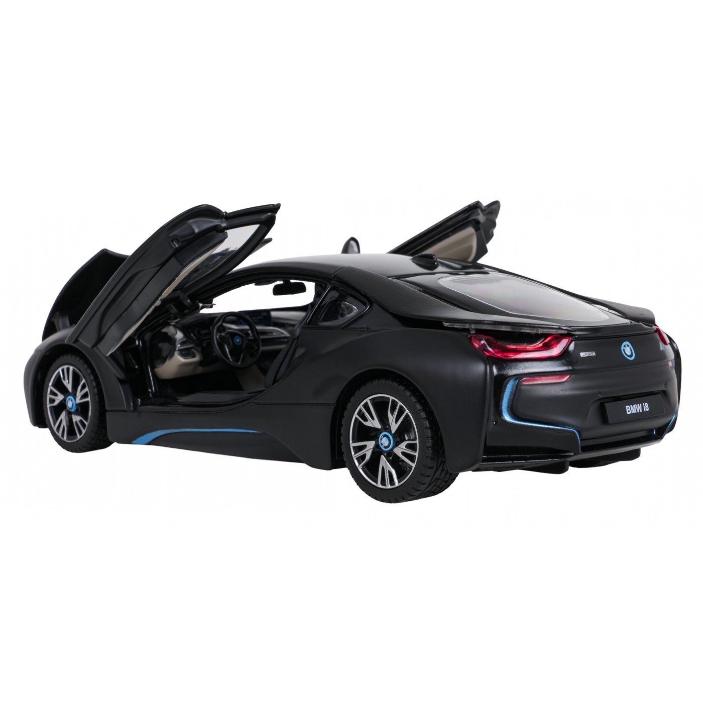 Kovové auto 1:24 BMW i8 černé RASTAR