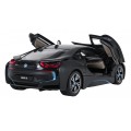 Kovové auto 1:24 BMW i8 černé RASTAR