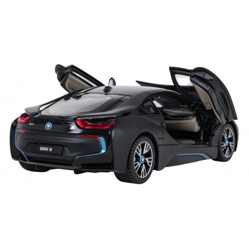 Kovové auto 1:24 BMW i8 černé RASTAR