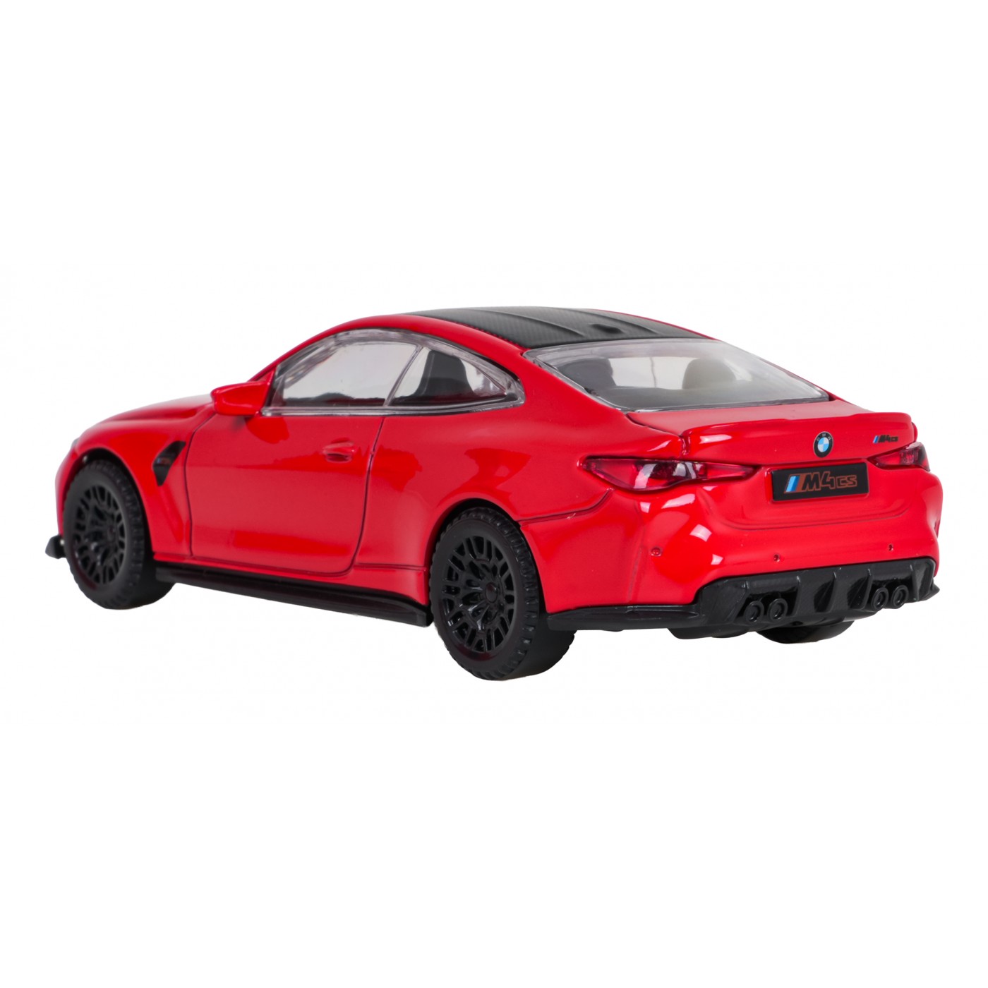 Kovové auto 1:43 BMW M4 CS červené RASTAR
