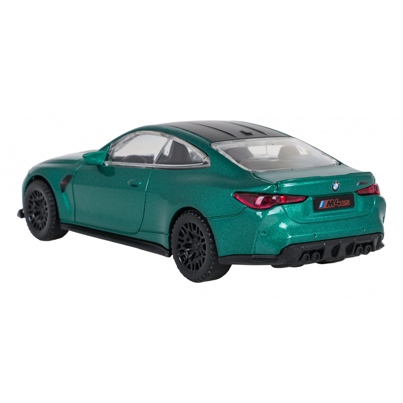 Kovové auto 1:43 BMW M4 CS zelené RASTAR