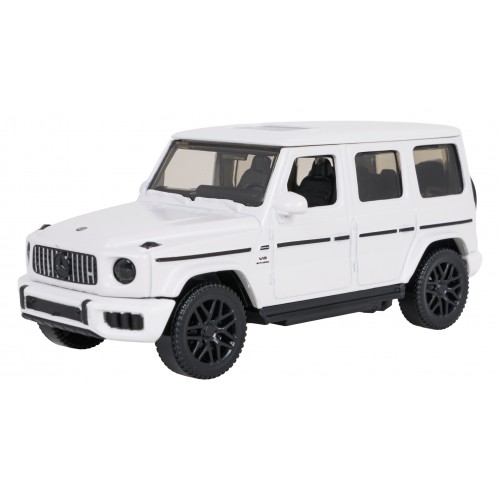 Kovové auto 1:43 Mercedes AMG G63 bílé barvy RASTAR