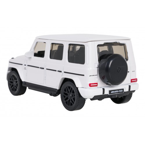 Kovové auto 1:43 Mercedes AMG G63 bílé barvy RASTAR