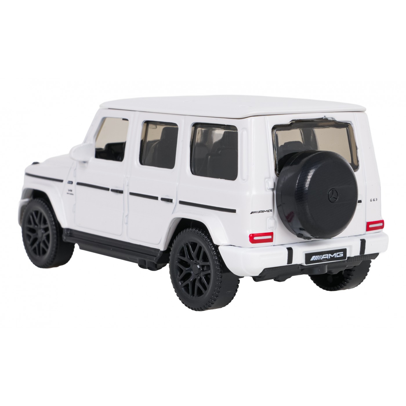 Kovové auto 1:43 Mercedes AMG G63 bílé barvy RASTAR
