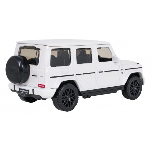 Kovové auto 1:43 Mercedes AMG G63 bílé barvy RASTAR