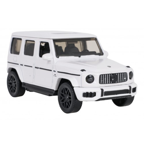 Kovové auto 1:43 Mercedes AMG G63 bílé barvy RASTAR