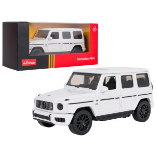 Kovové auto 1:43 Mercedes AMG G63 bílé barvy RASTAR