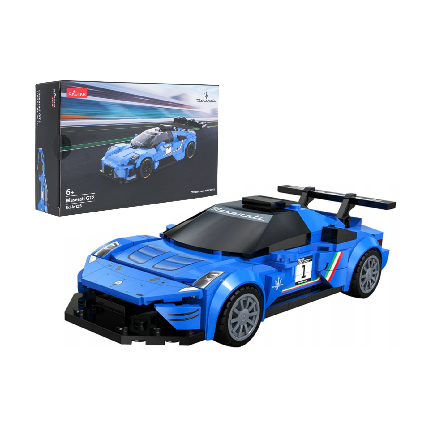 Autodíly 1:28 Maserati MC20 GT2 modré RASTAR