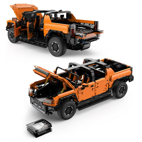 Bloky R/C Car 1:10 Hummer EV Orange RASTAR