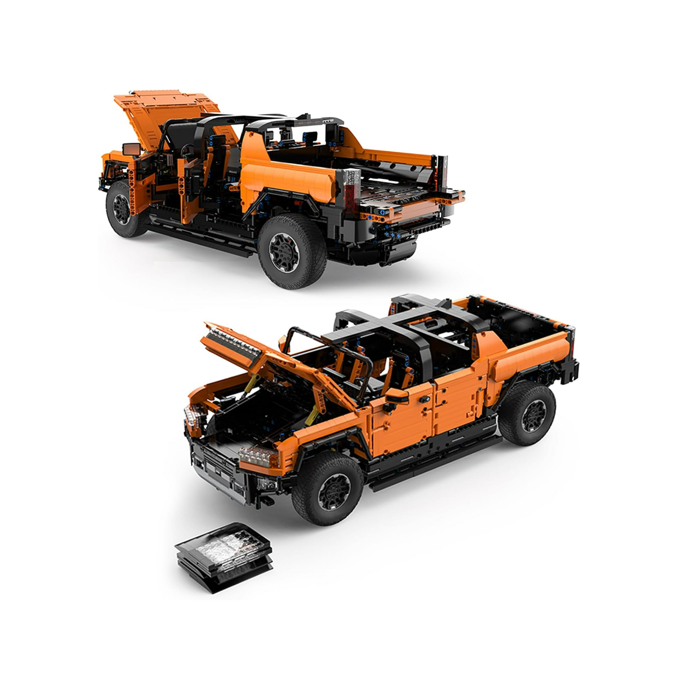 Bloky R/C Car 1:10 Hummer EV Orange RASTAR
