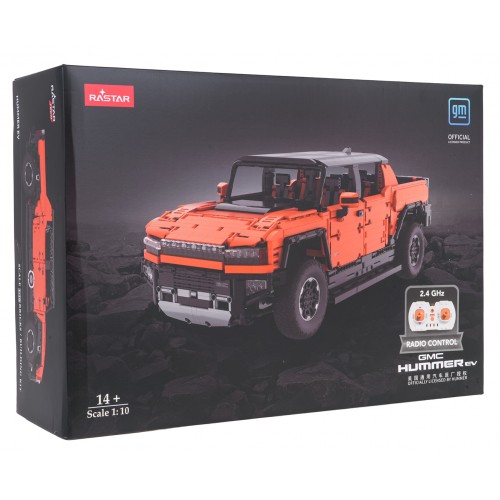 Bloky R/C Car 1:10 Hummer EV Orange RASTAR
