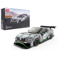 Autodíly 1:29 Bentley Continental GT3 šedé RASTAR