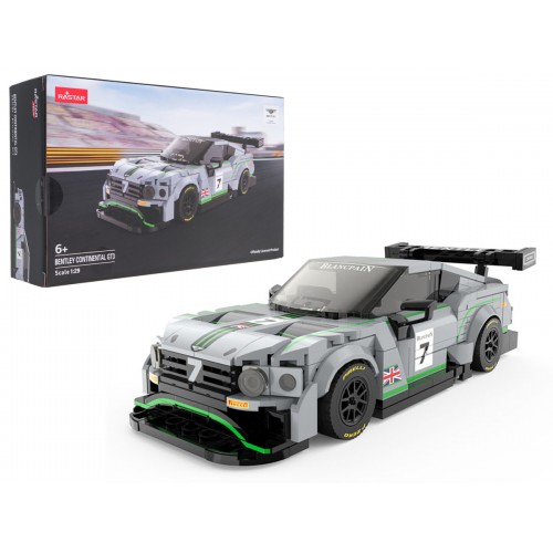 Autodíly 1:29 Bentley Continental GT3 šedé RASTAR