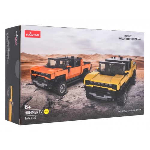 Autobloky 1:30 Hummer EV Žlutý RASTAR